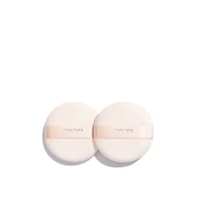 Dior Forever On Set Powder Puffs Sachet Of 2 Puffs For Loose Powder