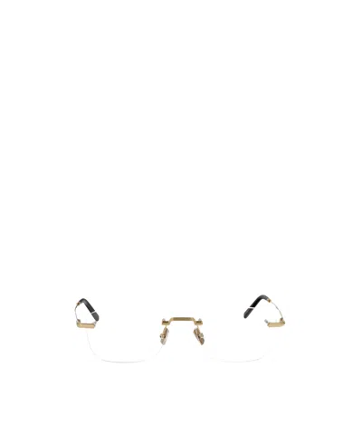 Dior Frameless Non-prescription Glasses In White