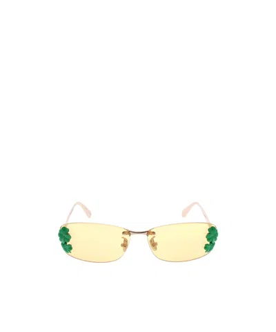 Dior Frameless Sunglasses In Multi