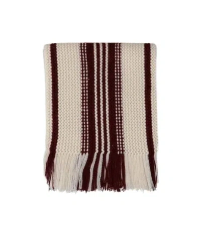 Dior Fringed Scarf In Multi