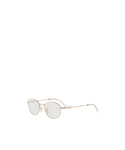 Dior Full Frame Glasses In Gold