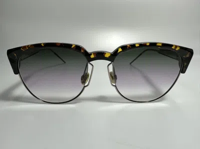 Dior Full-frame Logo Sunglasses In Black