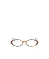 Dior Full Frame Plain Mirror In Brown