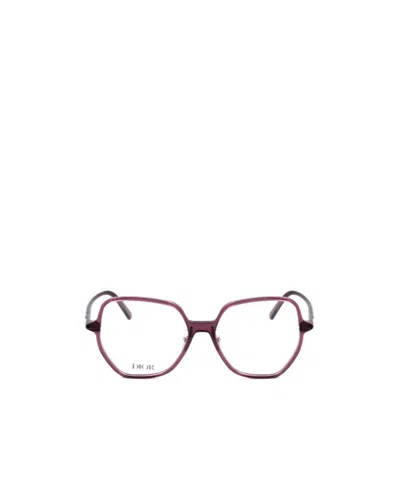 Dior Full Frame Plain Mirror In Purple