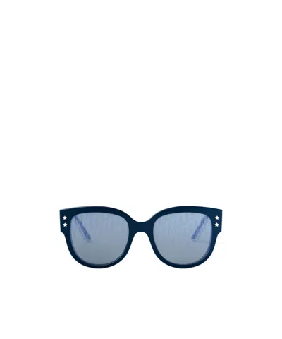 Dior Full Frame Sunglasses In Blue