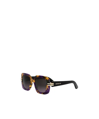 Dior Full Frame Sunglasses In Brown