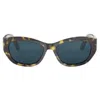 Dior 30montaigne B5u 20b0 Havana Sunglasses In Blue
