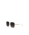 Dior Cannage S1u Square Sunglasses, 59mm In Black