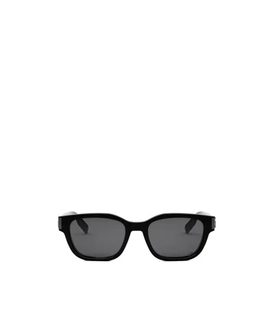 Dior Cd Icon S1i 54mm Geometric Sunglasses In Black