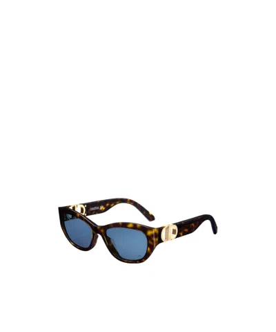 Dior Full Frame Sunglasses In Blue