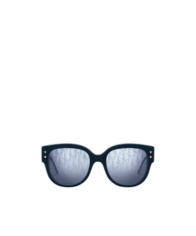 Dior Full Frame Sunglasses In Blue