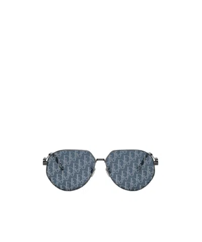 Dior Full Frame Sunglasses In Blue