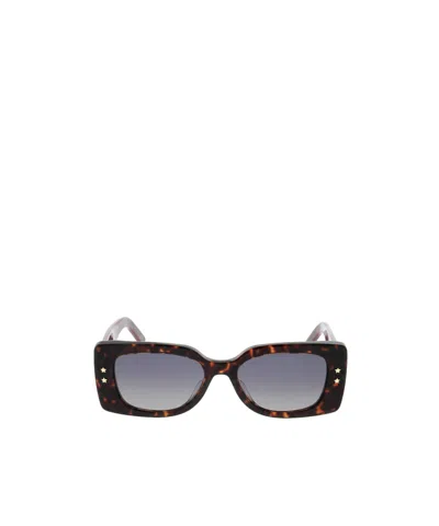 DIOR DIOR EYEWEAR RECTANGLE FRAME SUNGLASSES