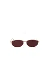 Dior Cannage B1u Metal Sunglasses In Red