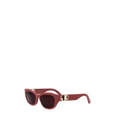 Dior Full-rim Sunglasses In Brown