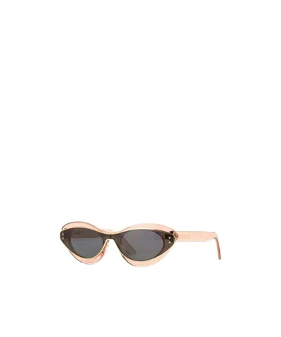 Dior Full-rim Sunglasses In Pink
