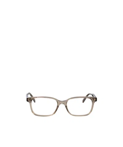 Dior Full-rimmed Glasses In Gold
