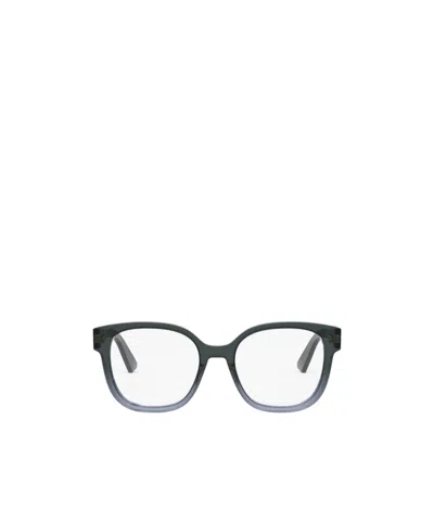 Dior Full-frame Non-prescription Glasses In Black