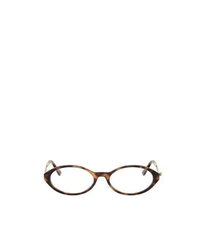Dior Full-frame Non-prescription Glasses In Black