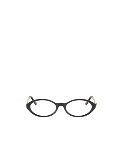 Dior Full-frame Non-prescription Glasses In Black