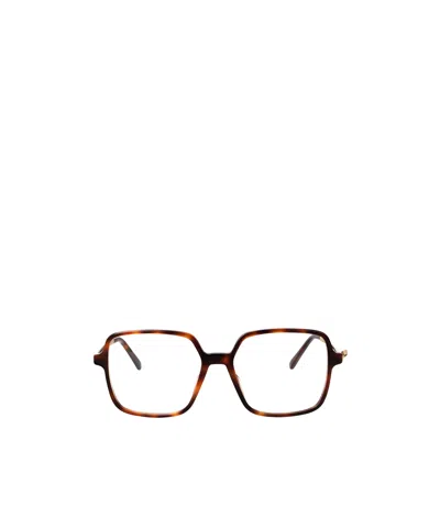 Dior Full-frame Non-prescription Glasses In Brown