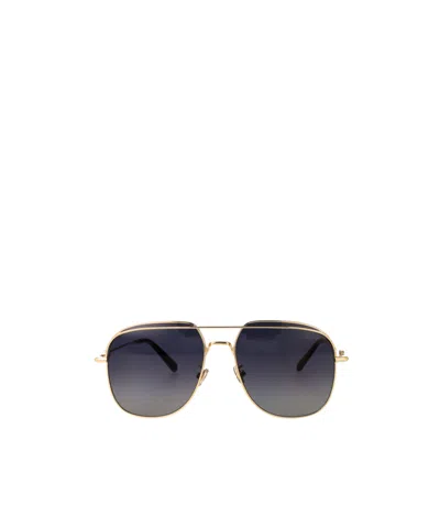 Dior Full-frame Sunglasses In Gold