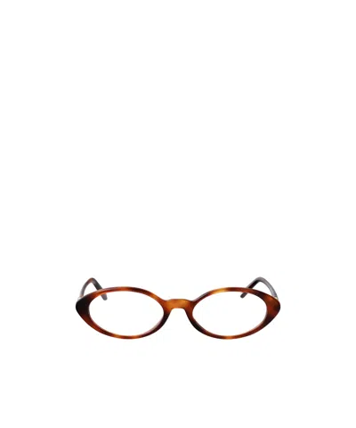 Dior Full-rim Non-prescription Glasses In Transparent