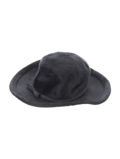 Pre-owned Dior Fur Hat In Black