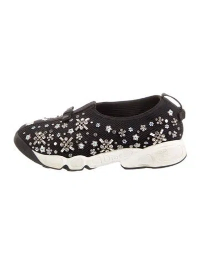 Pre-owned Dior Fusion Sneakers In Black