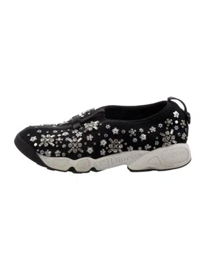 Pre-owned Dior Fusion Sneakers In Black