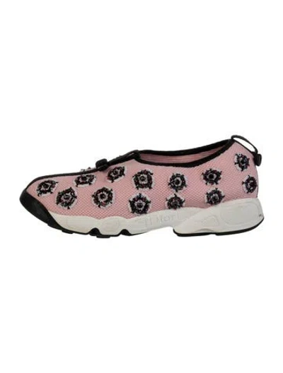 Pre-owned Dior Fusion Sneakers In Pink