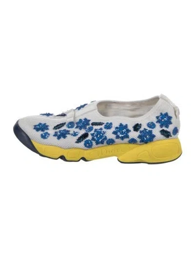 Pre-owned Dior Fusion Sneakers In White
