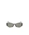 Dior Geometric Frame Sunglasses In Gray