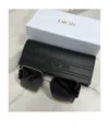 Dior Geometric Sunglasses In Black