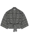 Dior Cannage Jacket In Gray