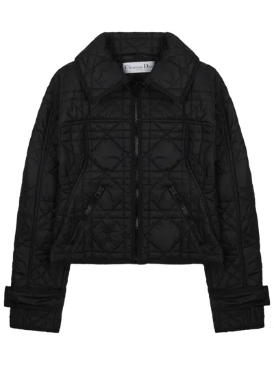 Dior Giacca Macrocannage In Black