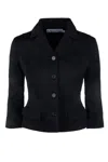 Dior Jackets Tailored Front Pockets In Black