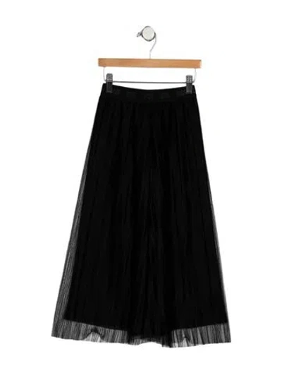 Pre-owned Dior Babies' Girls Black Lace Pants