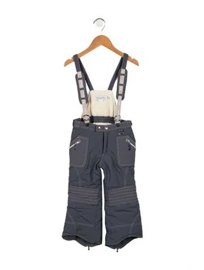 Pre-owned Dior Babies' Girls' Snow Pants In Gray
