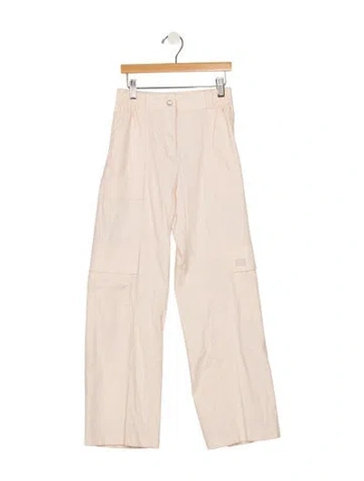 Pre-owned Dior Kids' Girls Solid Pants In Pink