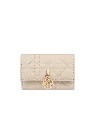 Dior Glycine Wallet In Brown