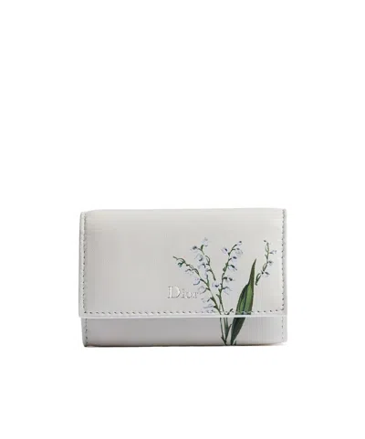 Dior Glycine Wallet In White
