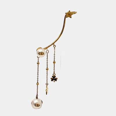 Pre-owned Dior Gold Plated Ear Cuff
