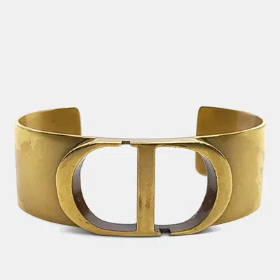 Pre-owned Dior Gold Tone Bracelet
