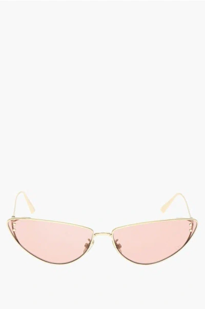 Dior Golden Metal Frame Miss  B1u Cat-eye Sunglasses