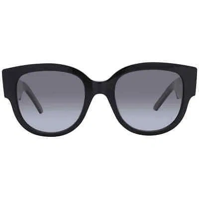 Pre-owned Dior Gradient Smoke Cat Eye Ladies Sunglasses Wil Bu 10a1 54 Wil Bu 10a1 In Gray