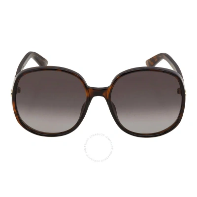 Dior Gradient Smoke Oversized Ladies Sunglasses Ddoll R1u 20a1 In Dark