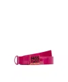 Dior Graffiti Belt In Pink