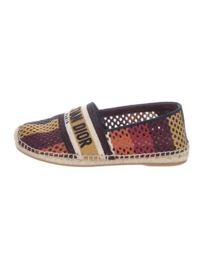 Pre-owned Dior Granville Espadrille Sneakers