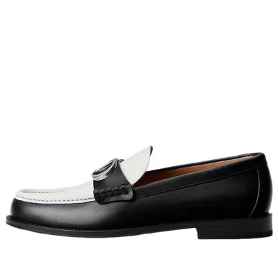 Dior Granville Loafer 'black White' In Multi